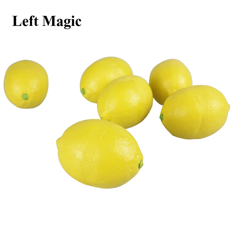 Резиновый поддельный лимон (мягкий материал) Волшебные трюки к шелку магический