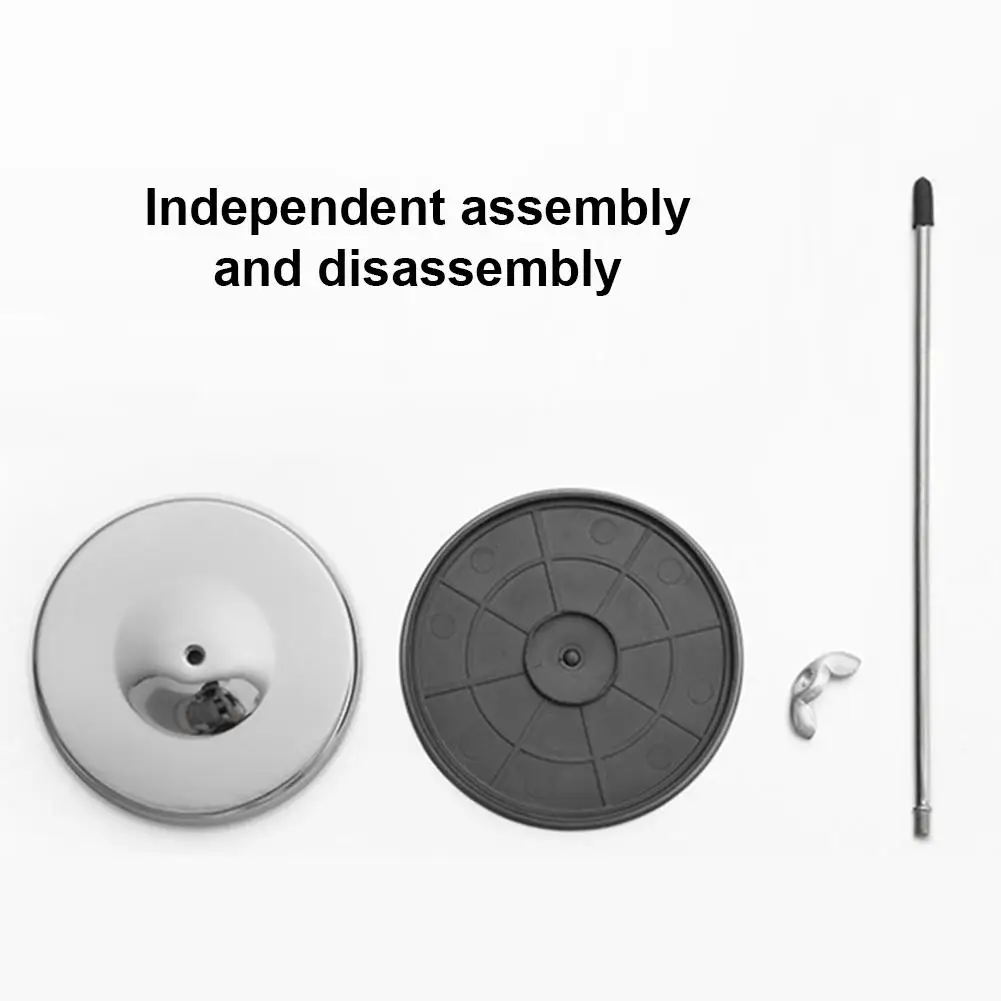 2 шт. из нержавеющей стали чековый держатель с круглым основанием для ресторана