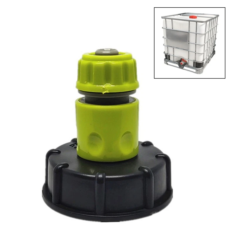 Новый горячий IBC адаптер бака грубая резьба емкость бочка воды шарнирный