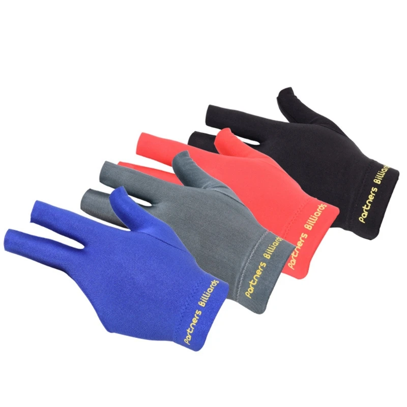 

New Billiards Three Fingers Glove Snooker Glove Special High Grade Fingerless Billiard Gloves Sports Equipment Free Size