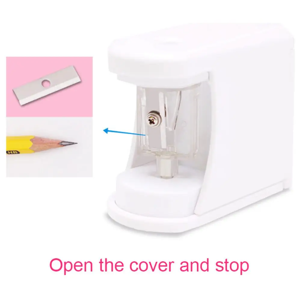 Электронная точилка для карандашей с одним отверстием Электрический сенсорный