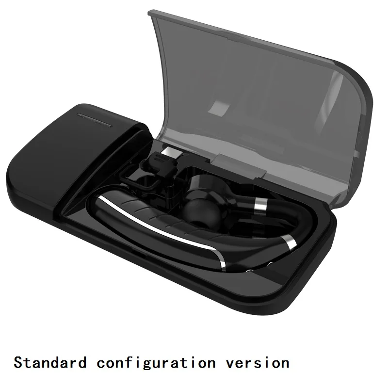 Silver Set Standard GDLYL Hands-free беспроводные Bluetooth наушники bluetooth-гарнитура наушники-вкладыши с микрофоном наушники чехол для IPhone Xiaomi - Цвет: Silver Set Standard