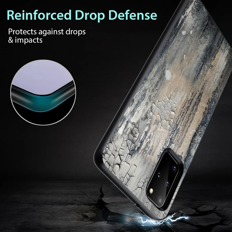 

Pattern Wood Textures for Samsung Galaxy S21 S20 FE Ultra S10 S10e S9 S8 S7 S6 Plus Lite Edge Black Phone Case