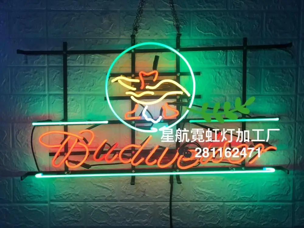 Новый высокий уровень жизни знак неонового пива Бар Настоящее неоновое стекло