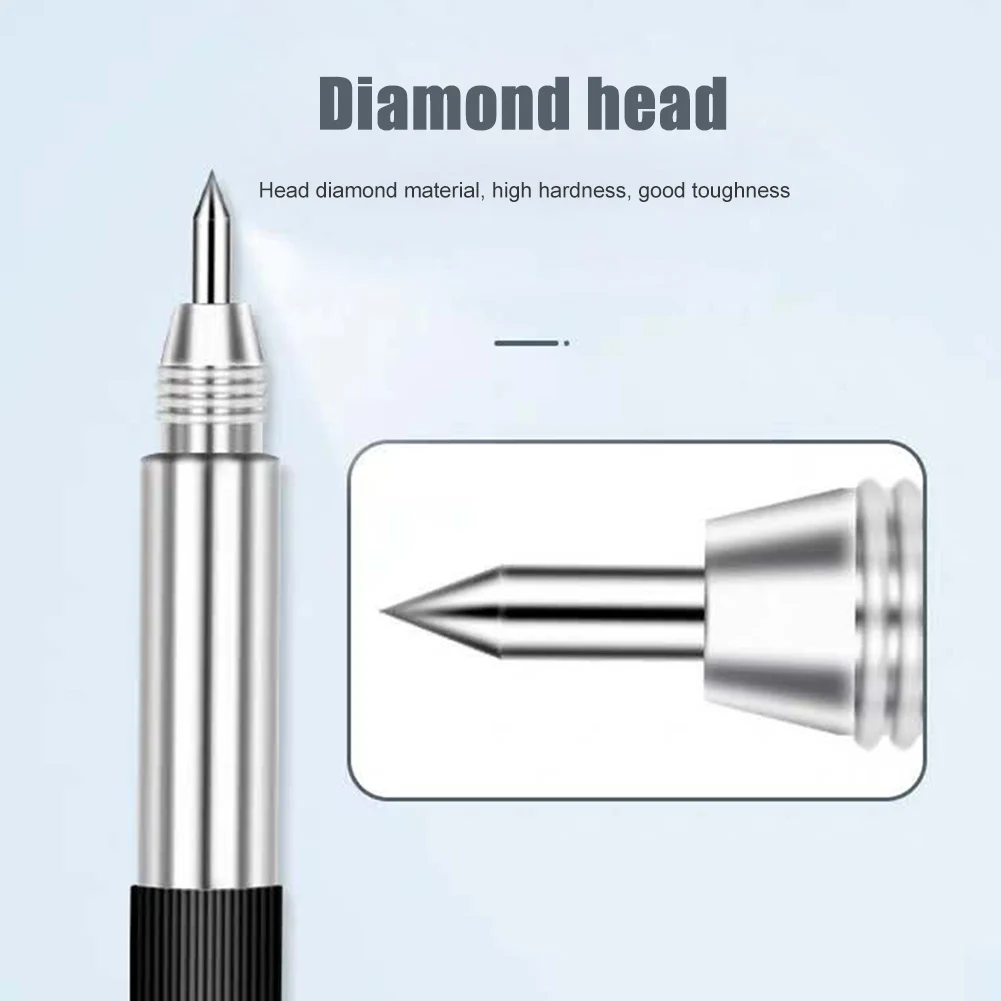 

Tungsten Carbide Tip Scriber Ceramic Engraving Pen Double Headed Aluminium Glass Household for Glass Accessories