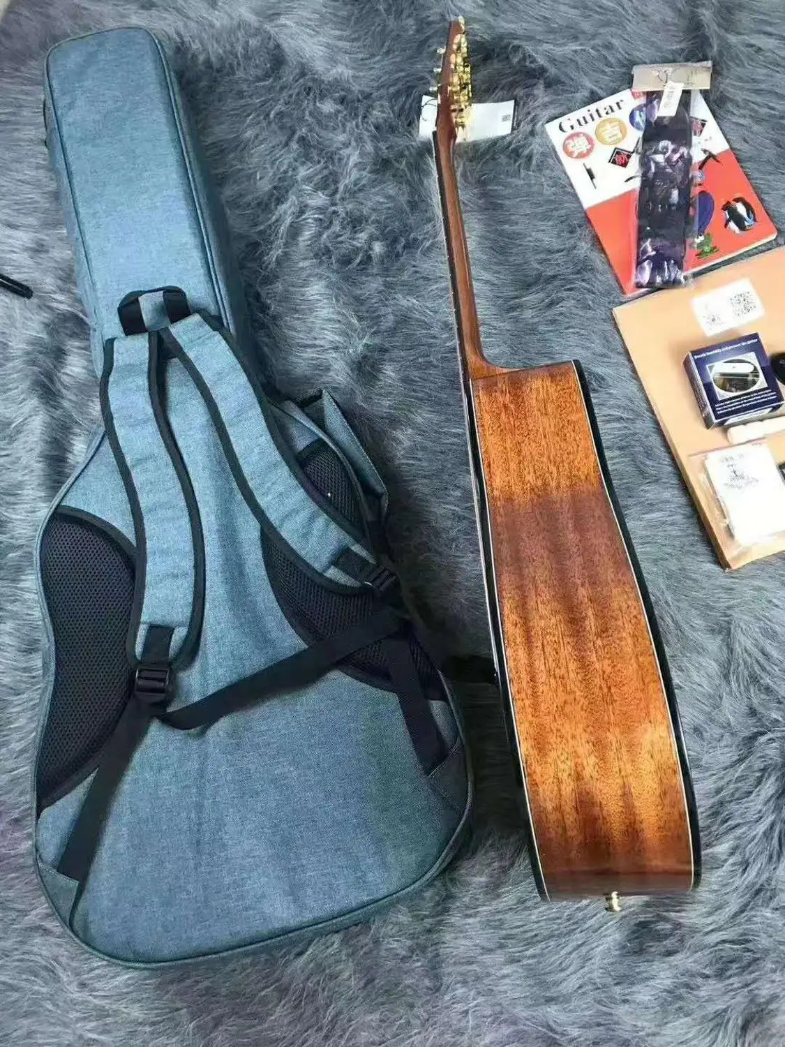 Новинка акустическая деревянная электрогитара Tiger rogen для начинающих|Гитары| |