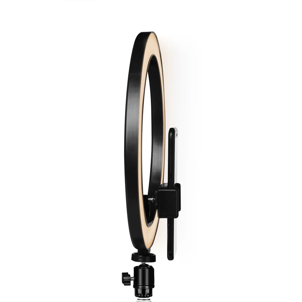 Кольцевой светодиодный светильник для селфи 10 дюймов со штативом и держателем