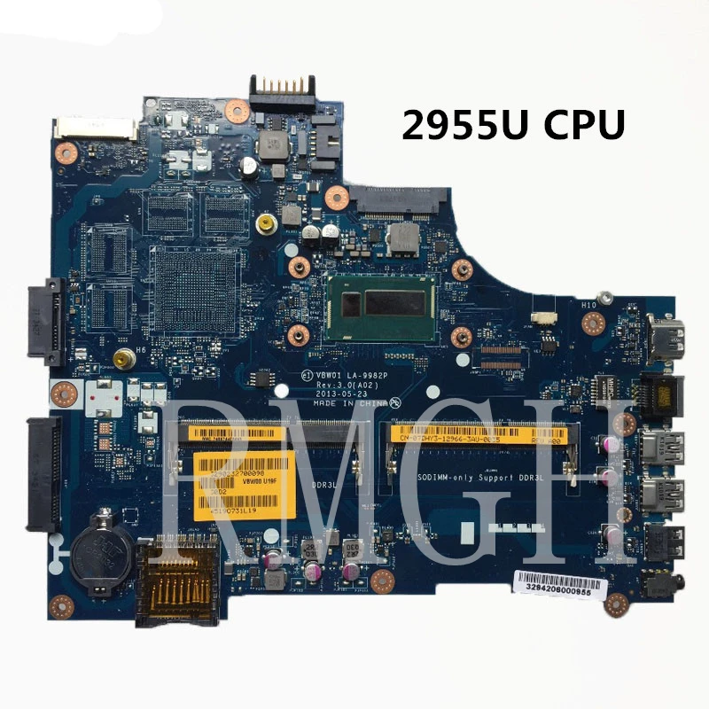 

Материнская плата для ноутбука VBW01 REV 3537 CELERON 2955U
