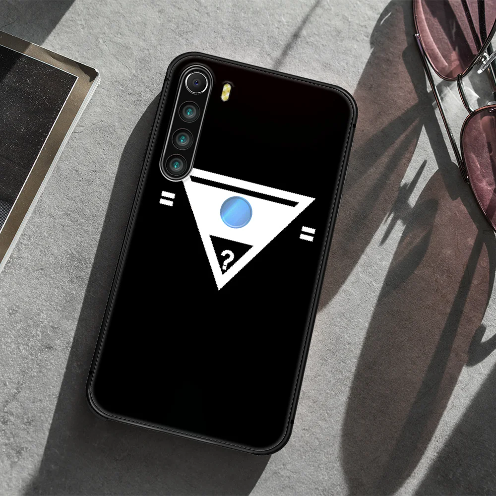 

French fashion luxury brand guess Phone Case Cover Hull For XIAOMI Redmi 7 7a 8 8a 9 10X NOTE 6 7 7s 8 8t 9 9s Pro Max black