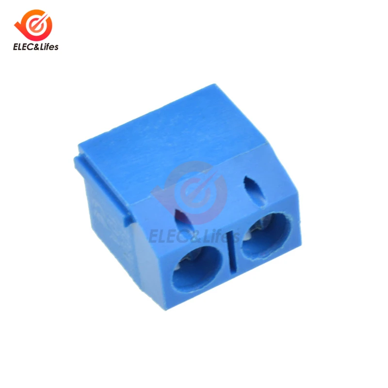 10 шт. 5 08 мм 2 контактный разъем|Терминалы| |