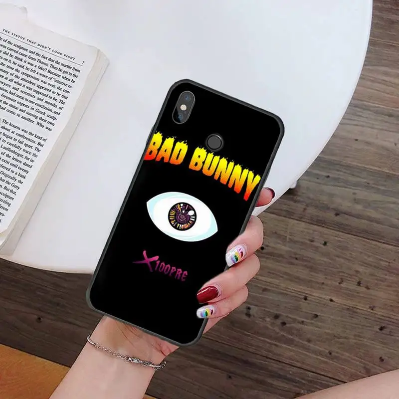 

Yo Perreo Sola Bad Bunny Phone Case For Xiaomi Redmi note 7 8 9 t k30 max3 9 s 10 pro lite