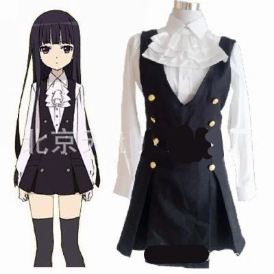 Высококачественное аниме Inu x Boku SS Lady Fox X me Shirakiin Riricho женский косплей костюм