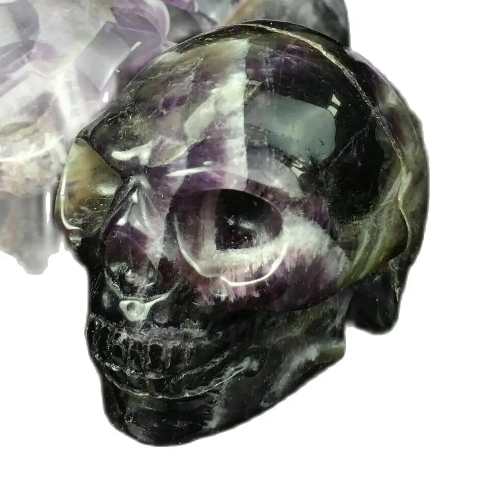 

Natural Dream Amethyst Quartz Skull Crystal skulls Reiki Healing