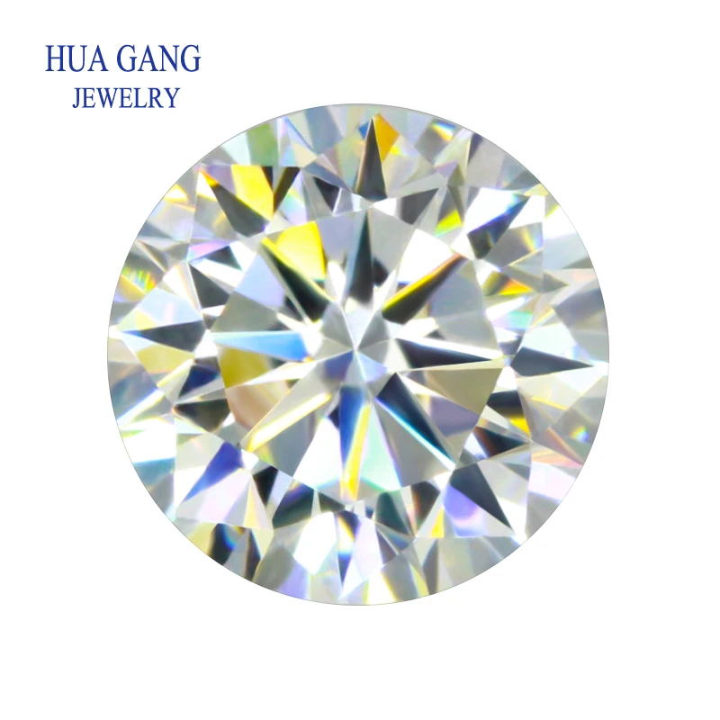 

8 Hearts And 8 Arrows Cut 4-18mm Light Yellow Cubic Zirconia Loose CZ 9A Quality Cubic Zircon Stone