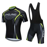 2021 teleyi team cycling jersey 5d bib set bicycle clothing mtb uniform quick dry bike clothes mens short maillot culotte suit