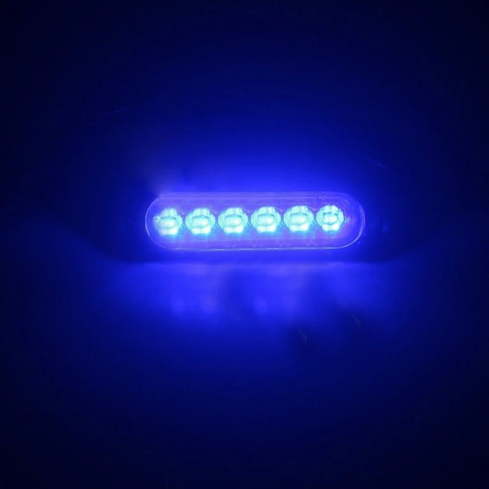 

Splash-proof LED Lights Parts Replacement Strobe Dustproof Car 113x28.2x8mm