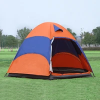 outdoor camping tent waterproof tents with breathable window storage bag detachable quickly built camping outdoor tents