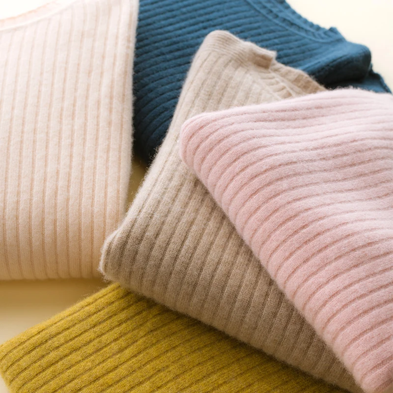 Новая женская рубашка с круглым вырезом на осень и зиму 2020-это 100% чистый кашемир |