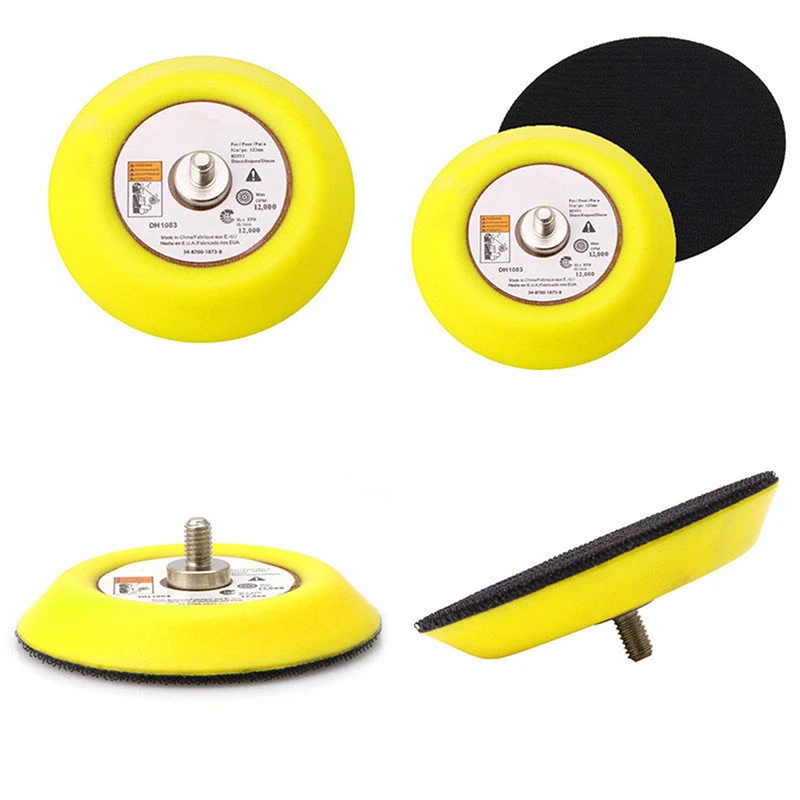 Polishing Sander Backer Plate Napping Hook And Loop Sanding Disc Pad 2