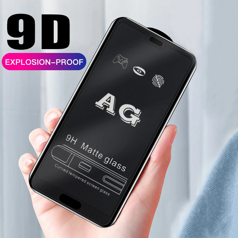 9D матовая защитная пленка из закаленного стекла для Huawei Honor 8X Max 8A 9A 9X 10 20 30 Lite 20С 30С
