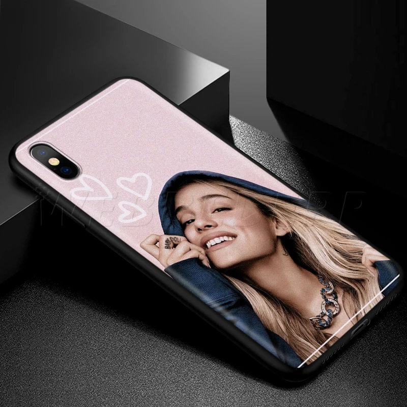 Webbedepp Ariana Grande Прекрасный чехол для Apple iPhone 11 Pro XS Max XR X 8 7 6 6S Plus 5 5S SE