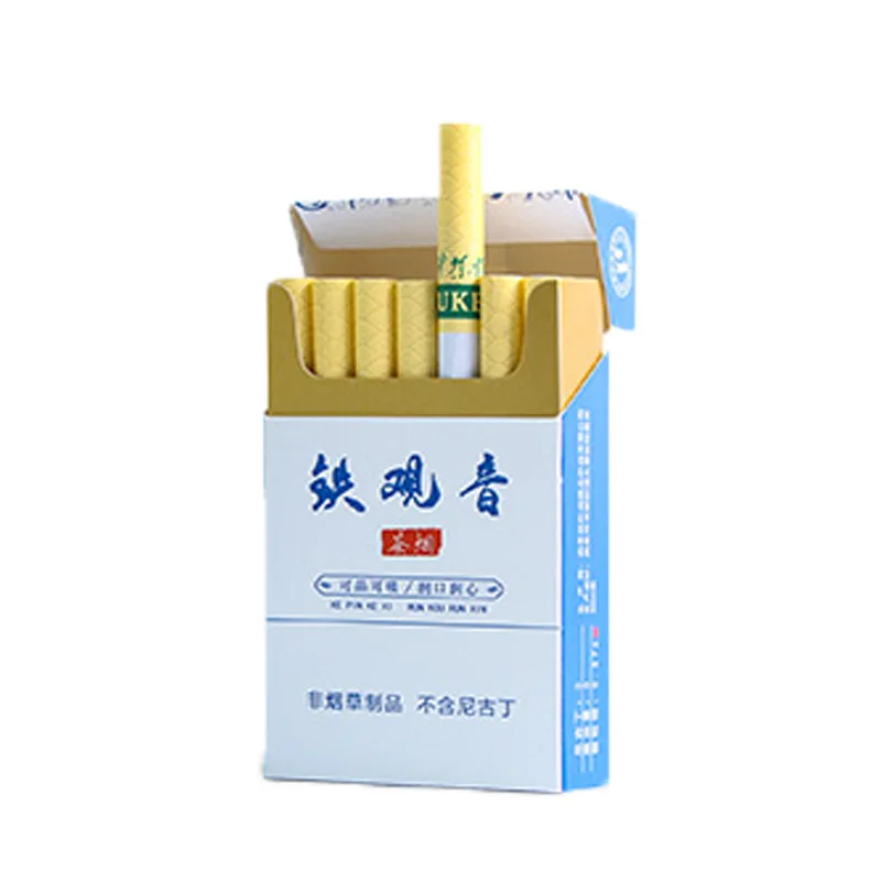 Чай Tieguanyin травяные сигареты очищающие легкие, чтобы не курить никотин и табак сигареты чай