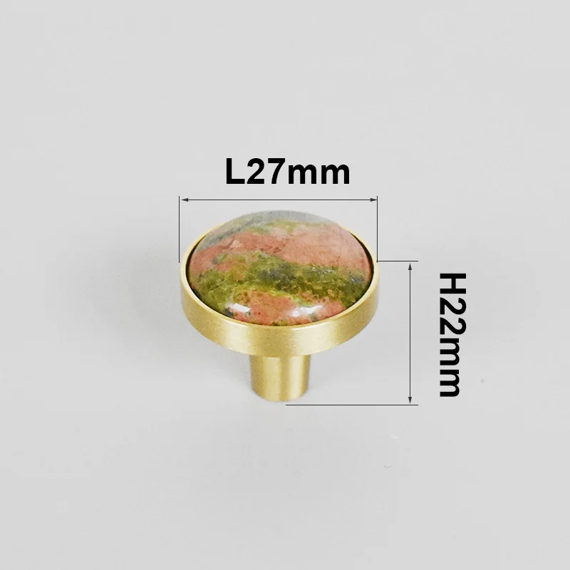 

Ручки для шкафов золотые латунные с кристаллами