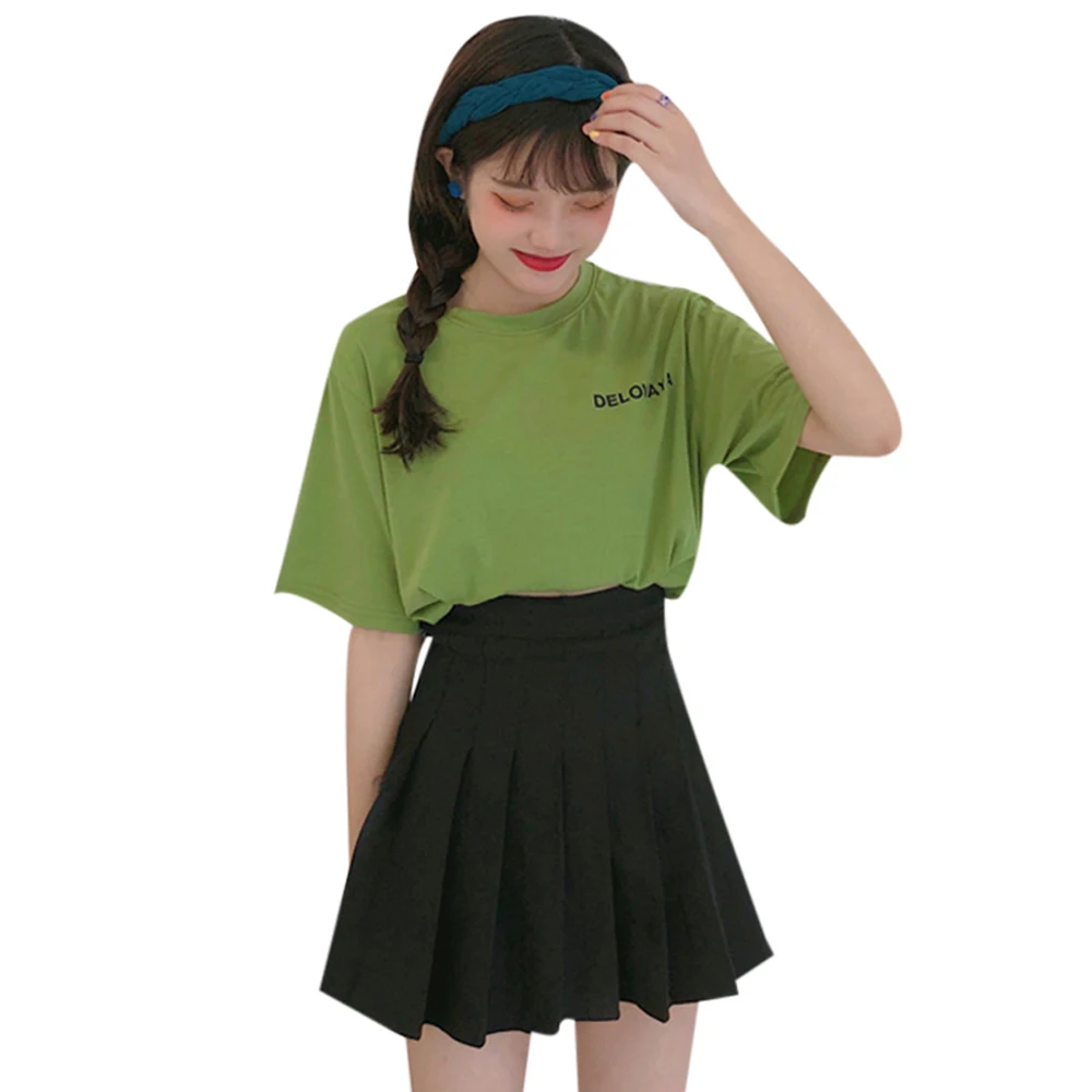 Обтягивающие футболки с короткими рукавами Размеры M ~ XXL Женские топы для дома