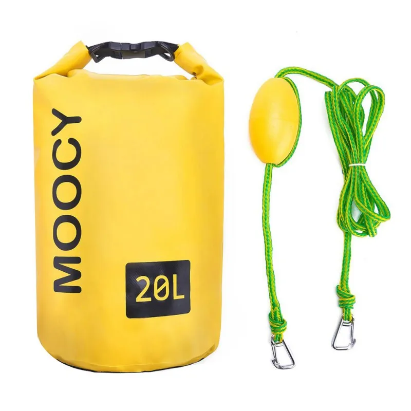

2-in-1 Tow Rope Sand Sack Anchor Waterproof Dry Bag Dock Line For Kayak Jet Ski Rowing Small Boats Equipment