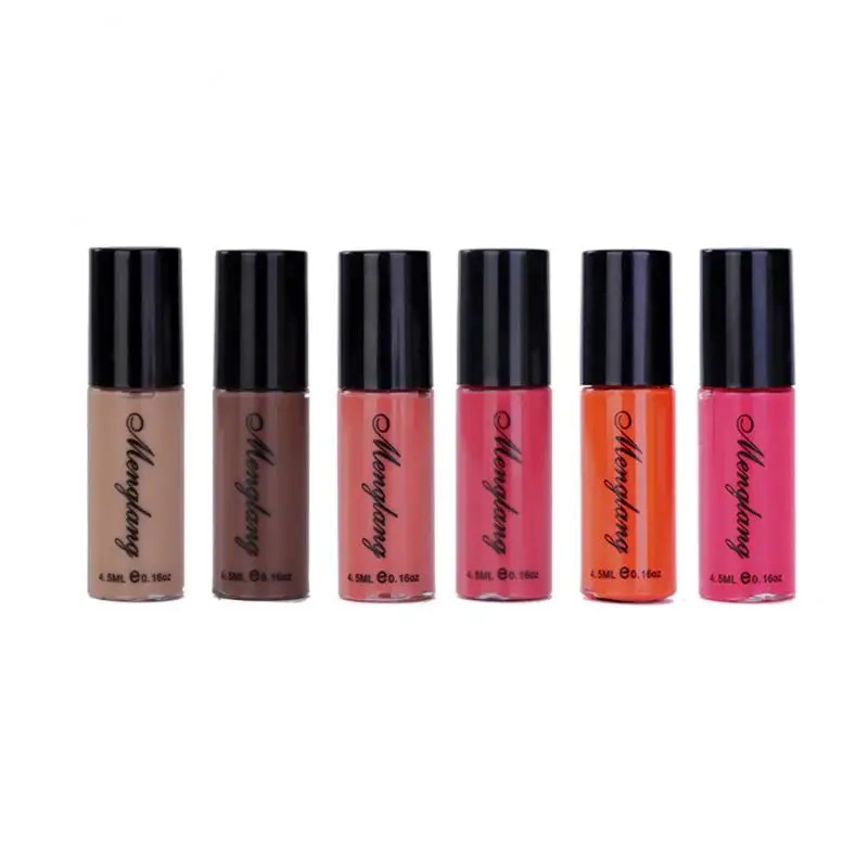 

6 Sets Matte Lipstick Set Makeup Lipstick Sexy Lip Glaze Natural Moisturizer Waterproof Velvet Lip Glosses Makeup TSLM1