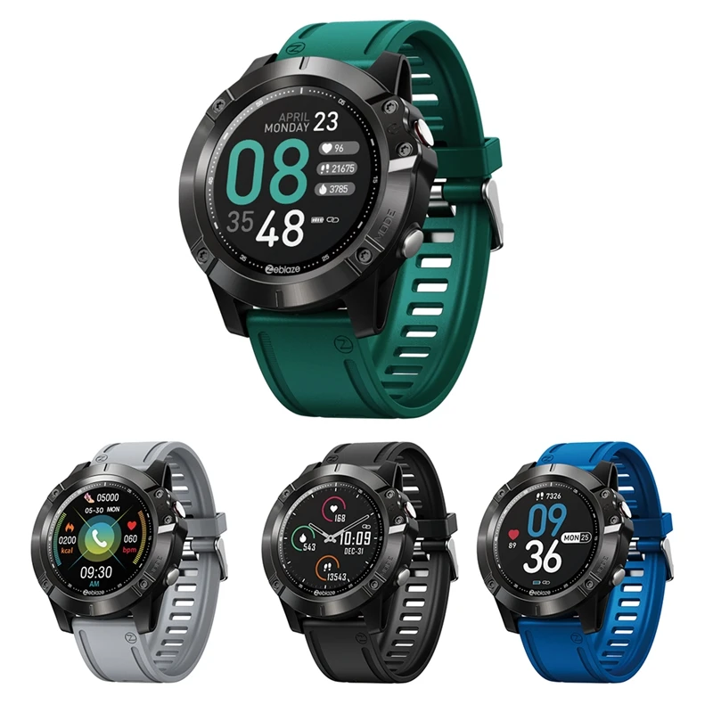 

Zeblaze Vibe 6 Smart Watch, Ips Full-Color Contact Screen Bluetooth Smart Watch for Android Phones and Ios Phones