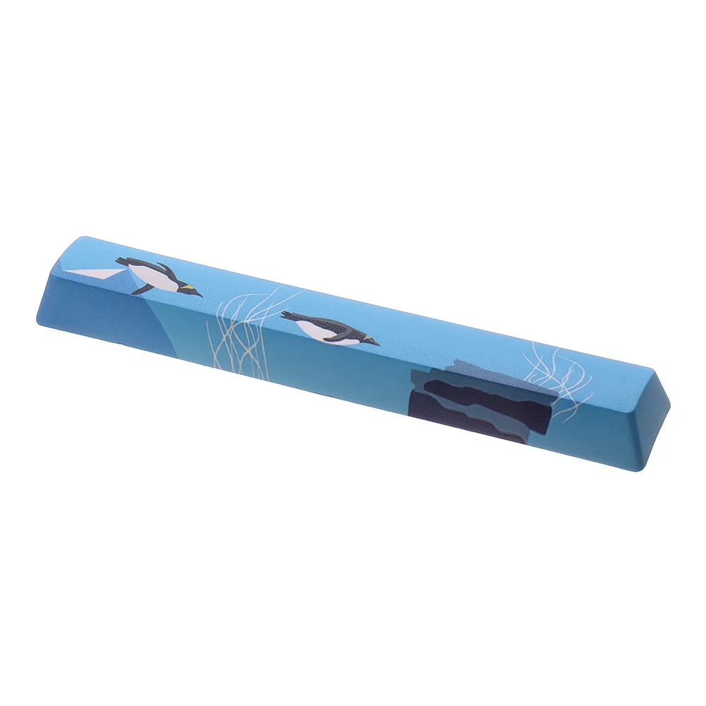 Шестигранный ключ Dyesub PBT OEM профиль пингвина Космический бар клавиатура 6.25U новый