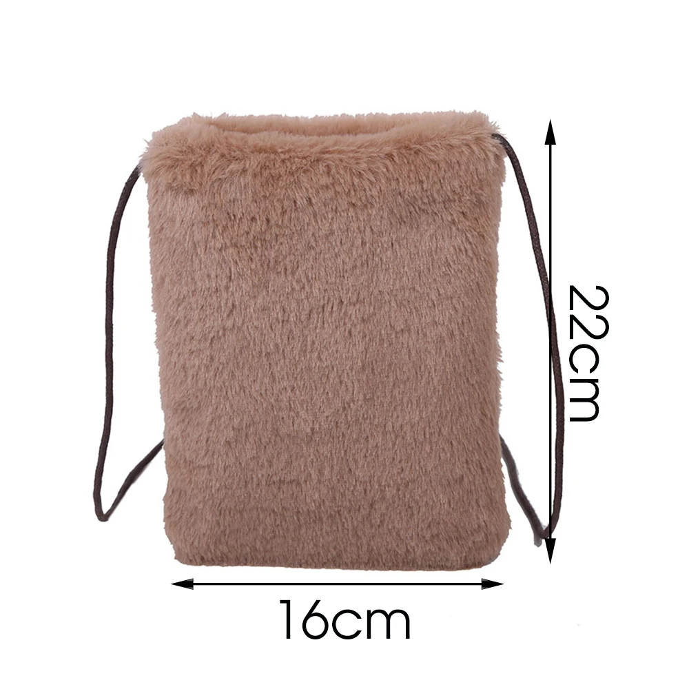 

2020 Winter Warm Bags Plush Fur Tote Chain Strap Large Size Fashion Leisure Female Famous Designer Shopping Bags Fluffy Handbag