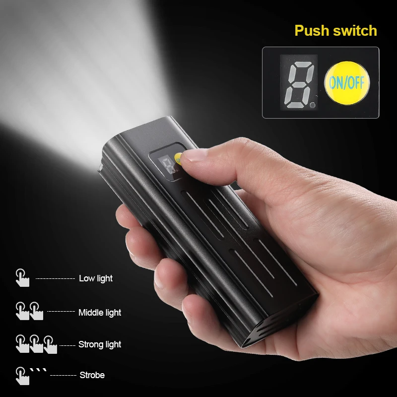 Водонепроницаемый передняя фара для велосипеда светильник USB Перезаряжаемые