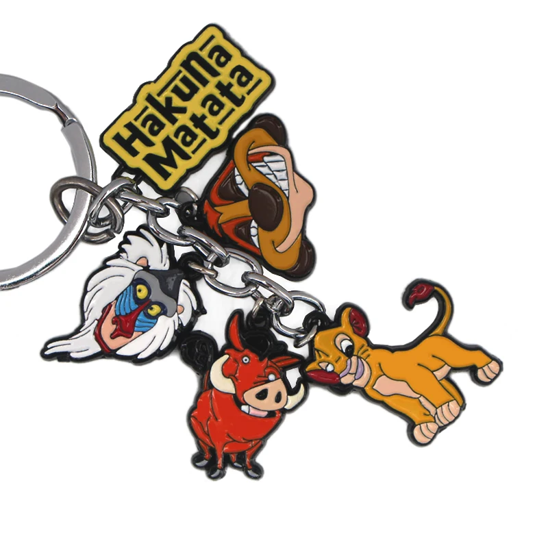 Брелки LB2709 с изображением короля льва милые женские брелоки милым рисунком новые