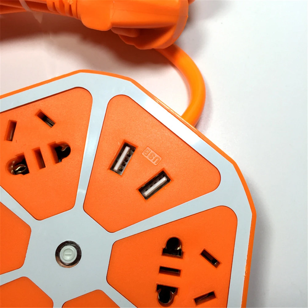 extension socket board with usb port mobile phone charging power strip outlet for home office multifunctional smart electric free global shipping