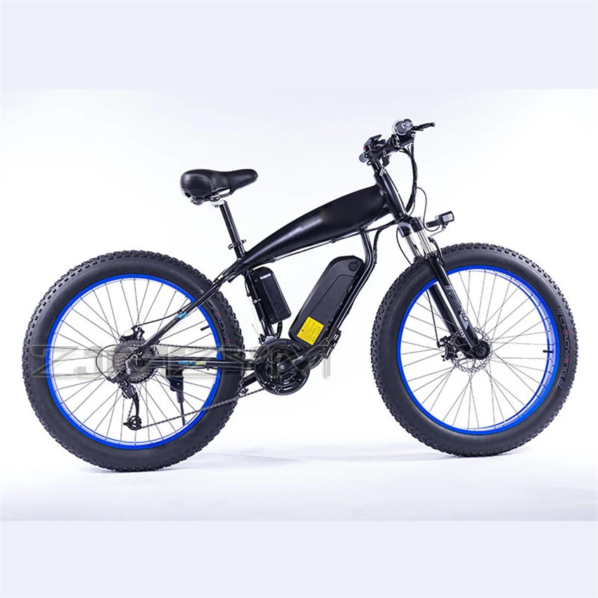 Preise 26 Zoll Elektrische Fahrrad 48V 1000W Motor 4,0 Fett Reifen Mit 13Ah Lithium-Batterie Strand Berg Schnee Leistungsstarke E-Bike Kostenloser Versand