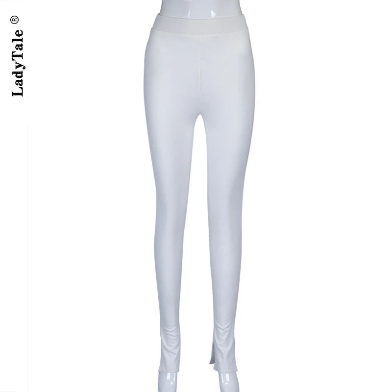 

Knitted Skinny High Waist Casual Leggings Women Autumn Winter Pencil Leggings Streetwear Harem Leggings For Women