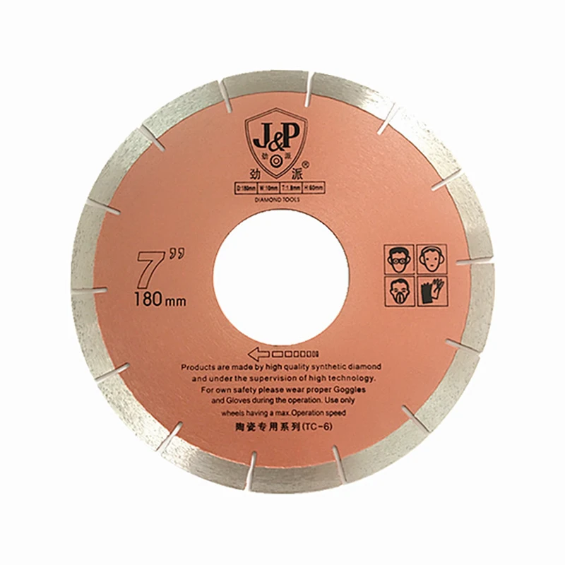 7 inches Ceramic cuting disc, automatic machine ceramic cutting disc, durable type saw baldes 5pcs freeshipping