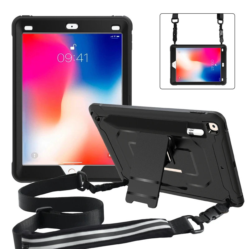 Новинка 2019 чехол для iPad 2018 9 7 с держателем карандашом air 2 планшета противоударный