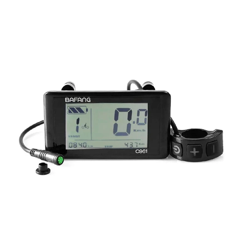 

Electric Bicycle E-Bike C961 Display Indicator For Bafang Mid Drive Motor Electric Bicycle Conversion Kits E-Bike Parts