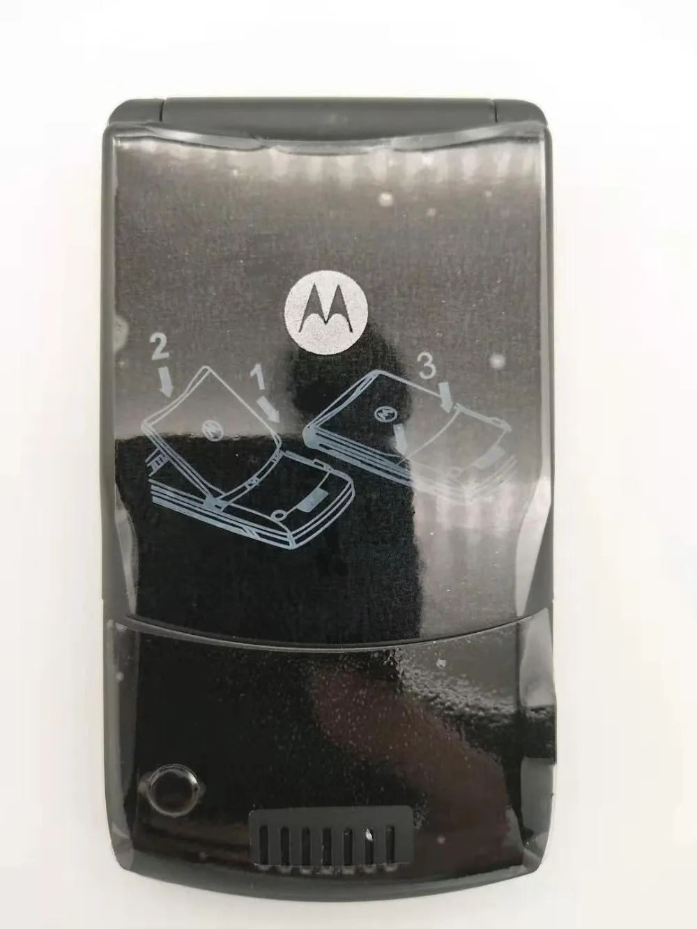 Motorola RAZR V3i разблокированный мобильный телефон GSM флип Bluetooth телефон один год гарантии