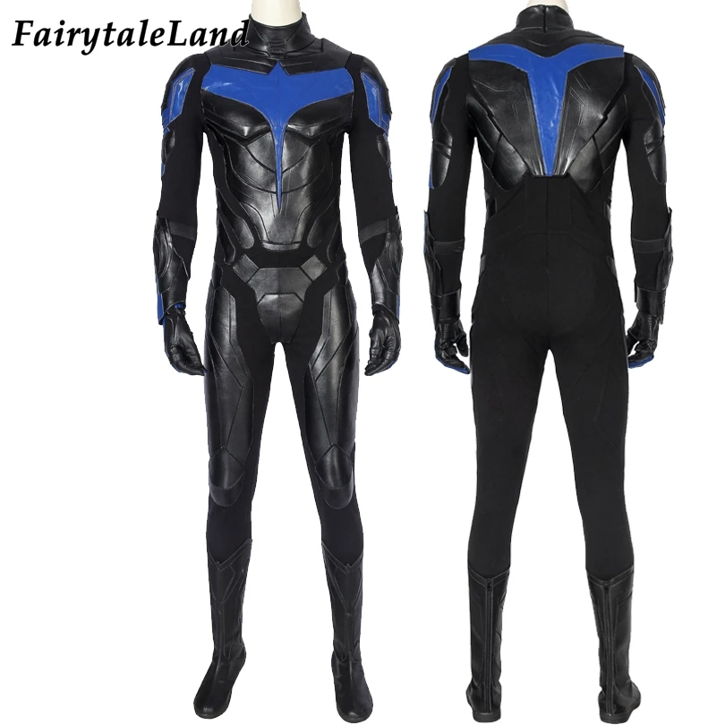 Карнавальный костюм на Хэллоуин Nightwing Диком Грейсоном комбинезон супергероя