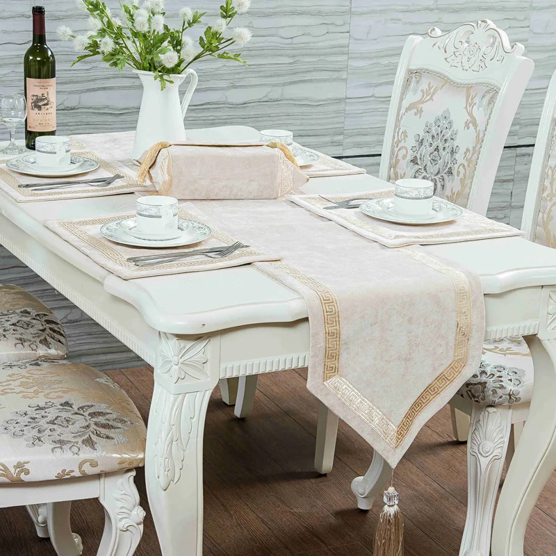 Modern Minimalist Table Runner Tea Cloth Bed End Towel Flag TV Cabinet Cover Living Room Decoration | Дом и сад
