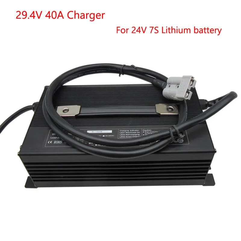 1500W фотоаппаратов моментальной печати 7S 24 V 40A литий быстро Зарядное устройство 29 4