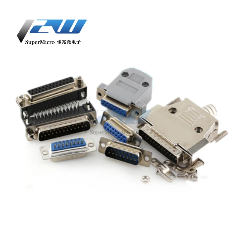 2 5 шт./набор DB25 мужской головы женский манекен DR25 последовательный порт разъем