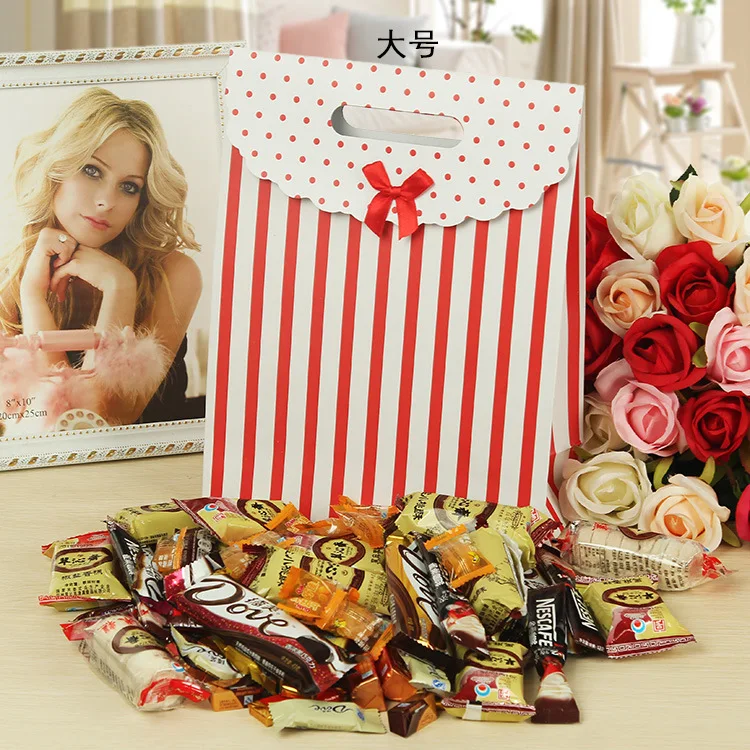 5 шт./компл. подарочные пакеты с ручками|bag f|bags withbags with handles |