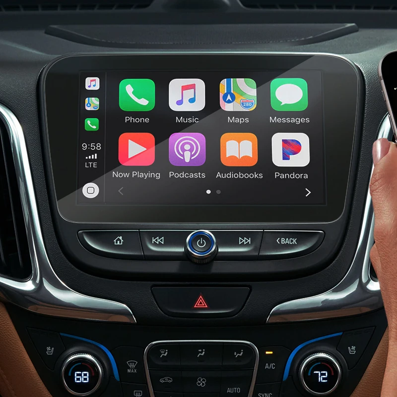 Стайлинг автомобиля для Chevrolet Equinox 2018-Настоящее стекло экрана GPS-навигации