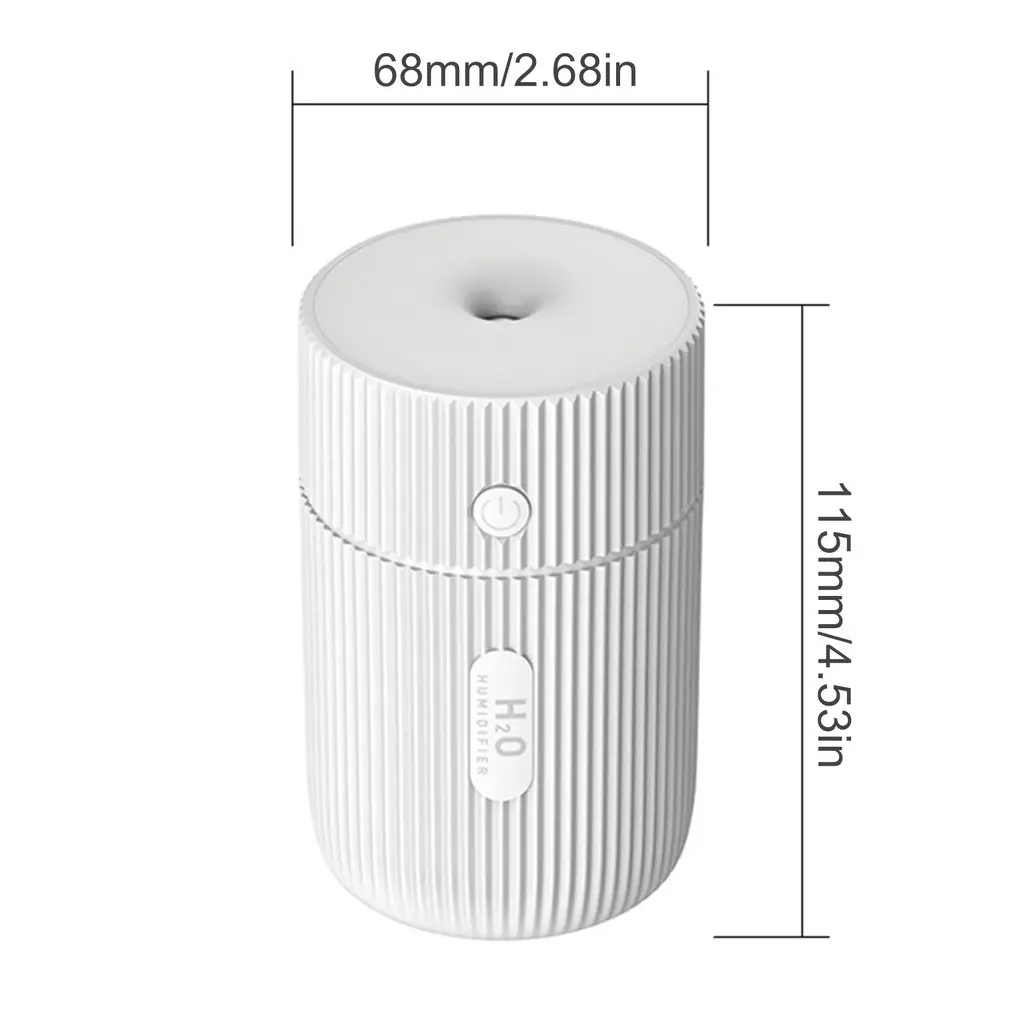 

220ml Air Humidifier Car Ultrasonic Aroma Essential Oil Diffuser Cool Mist Fogger Maker Home Aromatherapy Diffuser Humidifier