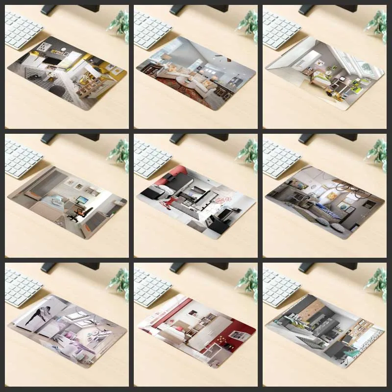 XGZ рекламный коврик для мыши Офисная компьютерная клавиатура Настольный